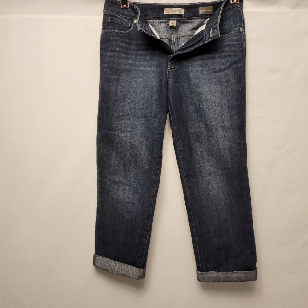 Nine West Vintage America Collection - Vintage Boho cropped Jean- Size 6
